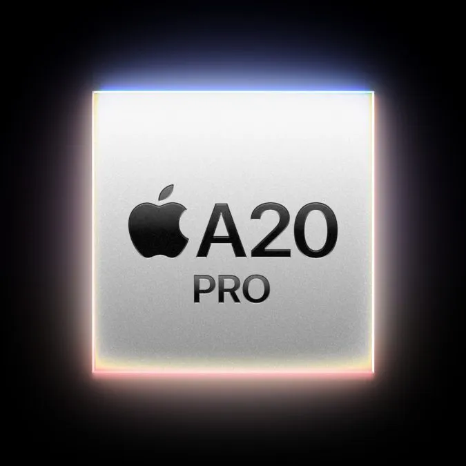 Il logo del chip A20 Pro
