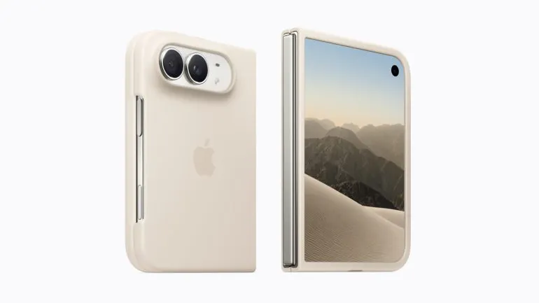 Custodia iPhone Duo color sabbia
