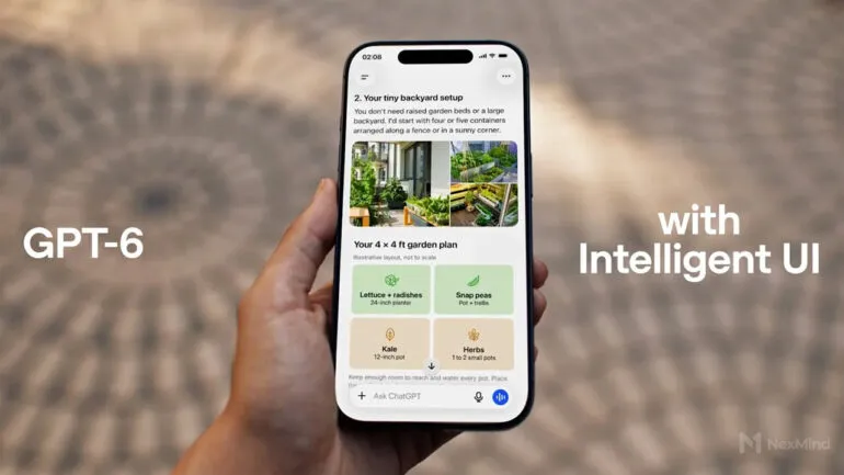 OpenAI porta GPT-6 su ChatGPT con le risposte interattive di Intelligent UI