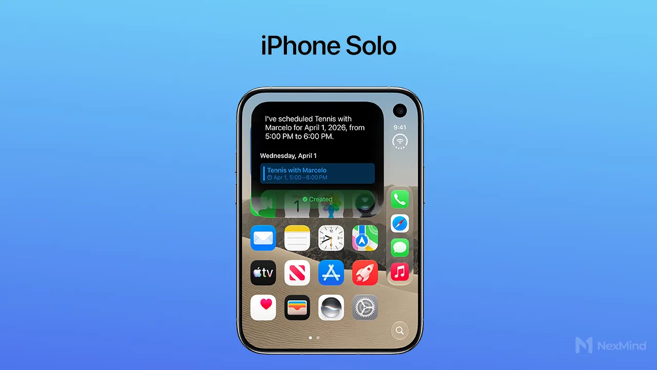 Il display esterno di iPhone Duo indica il futuro degli smartphone